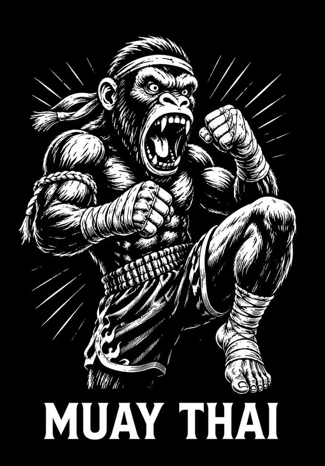 Mascota de Phu Yao Muay Thai & MMA