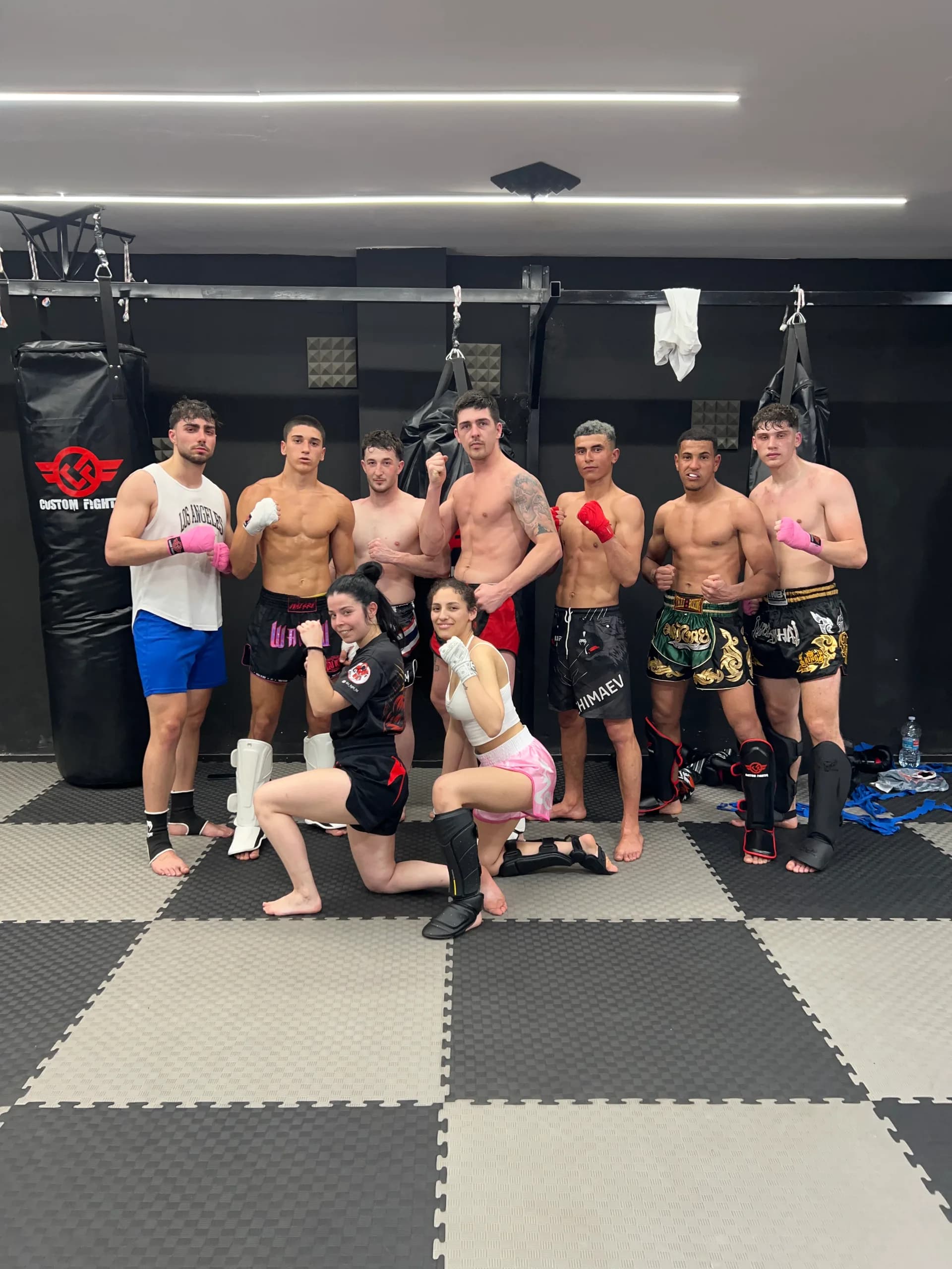 Sparring de Muay thai en Phu yao 
