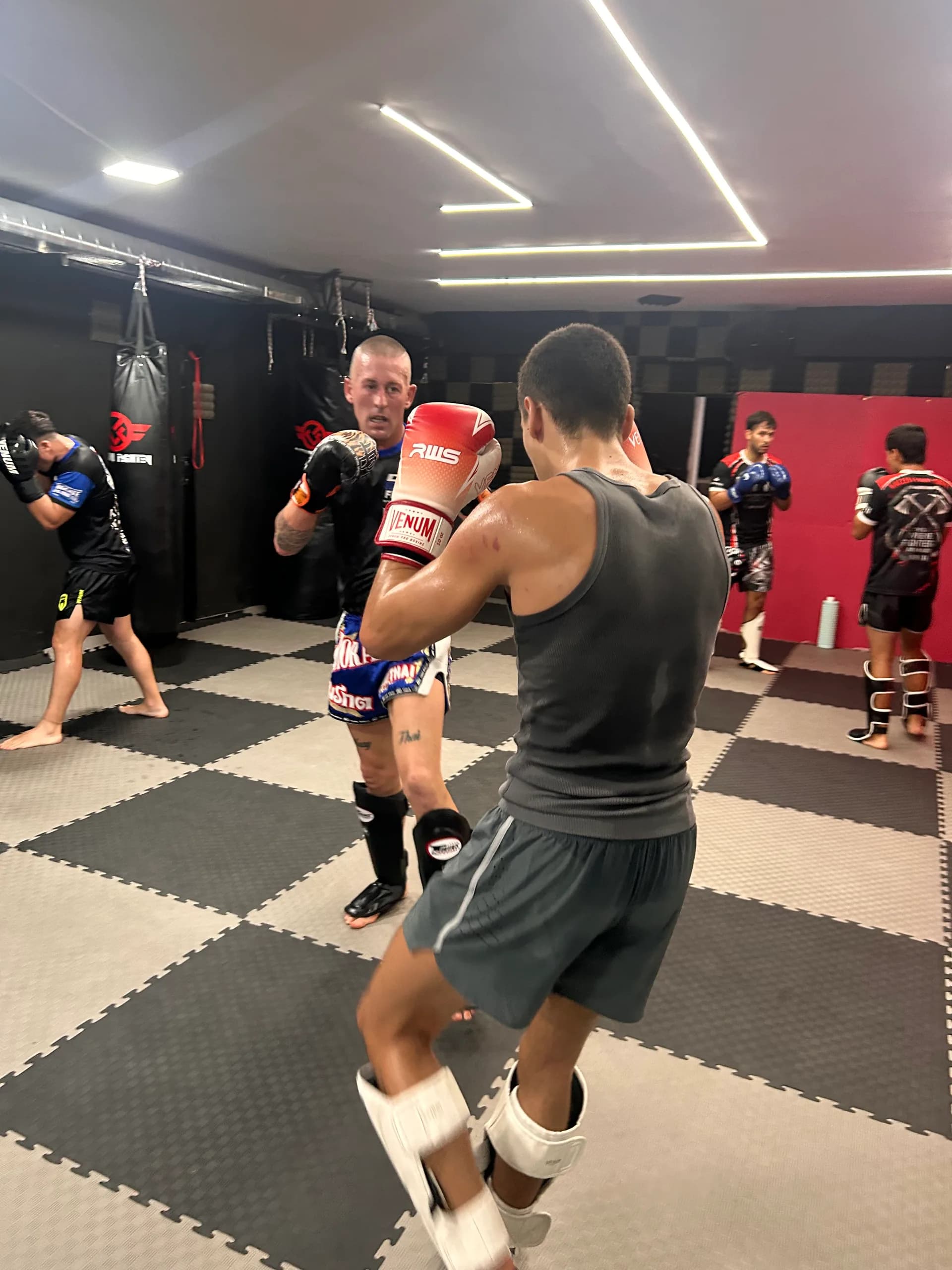 Clase de Muay thai 