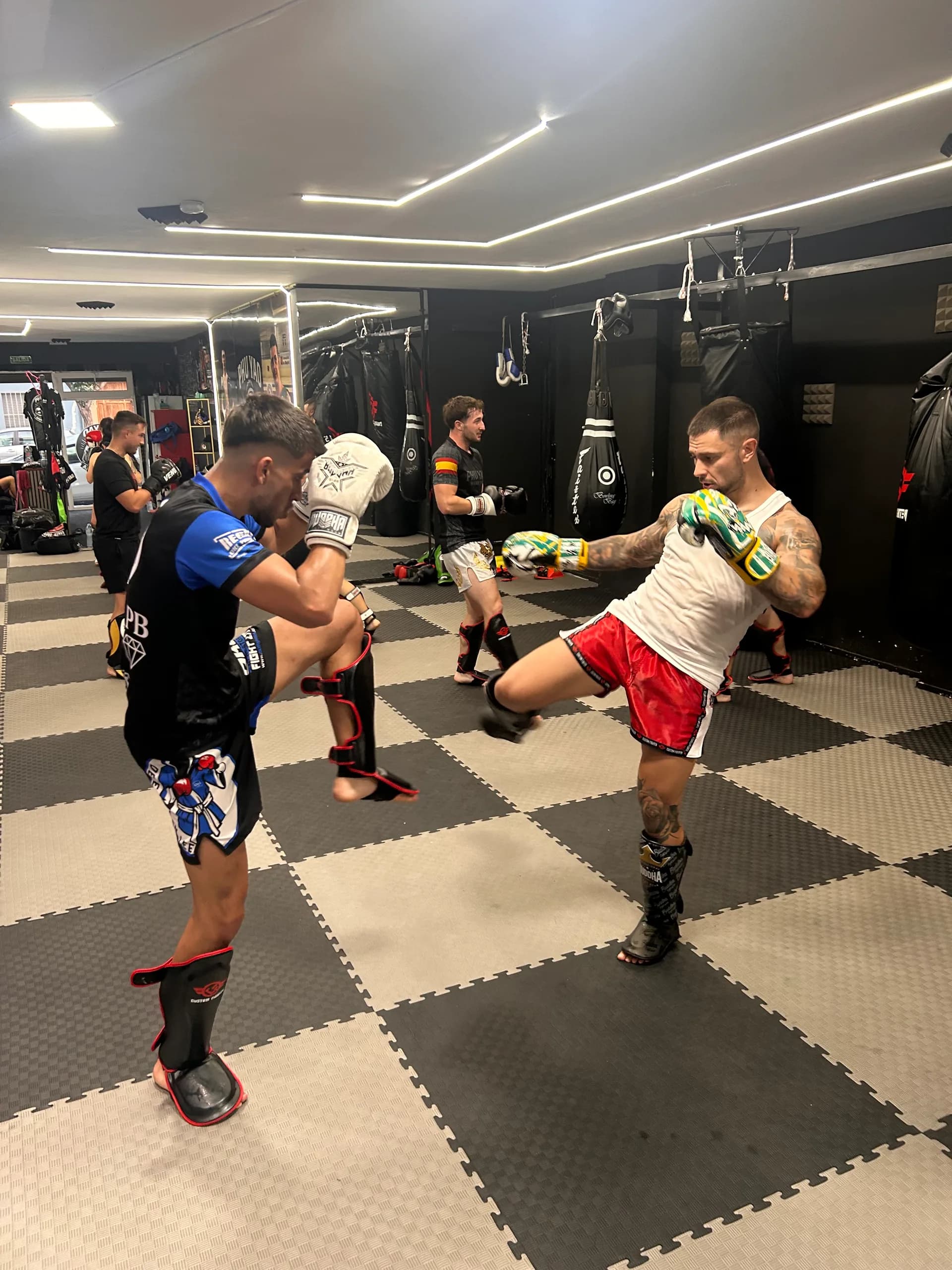 Clase de Muay thai 
